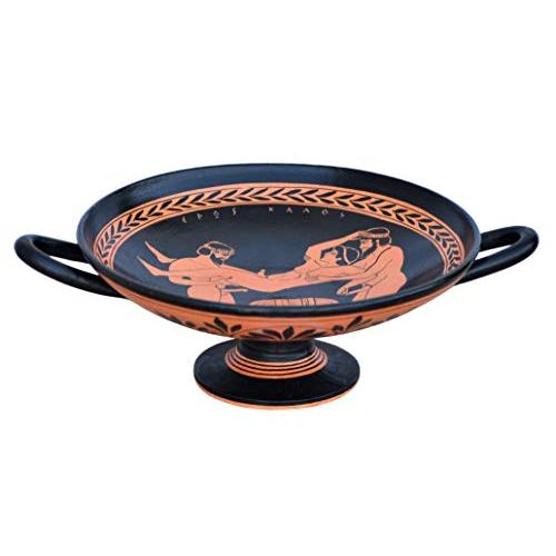 ホモセクシュアル・ラブ・ゲイ・セックス古代ギリシャ花瓶kylixギリシャ陶器の陶磁器