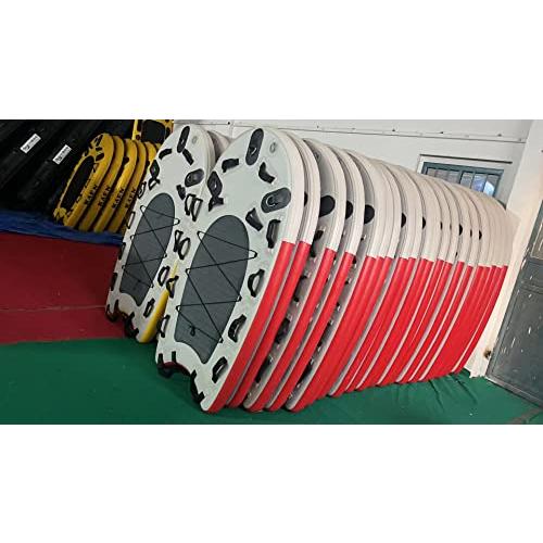 SAYOK大型インフレータブルレスキュースレッドフローティングマット、インフレータブルサーフィンボードインフレータブルジェットスキー救助ボード(71 x 41 スポーツ コンプレッションウエア トップス