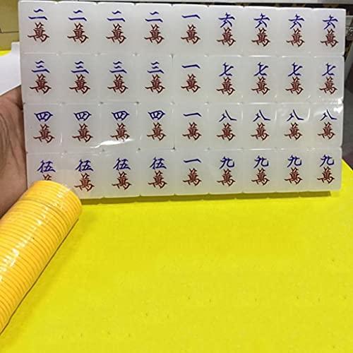 【新品 送料込み】 CMZ麻雀セット麻雀牌セットクラシック中国麻雀ゲームセット、中国式ゲームプレイ用白標準サイズ牌中国麻雀ゲームセット(サイズ:A 1) 【R1502926758】(52428円)