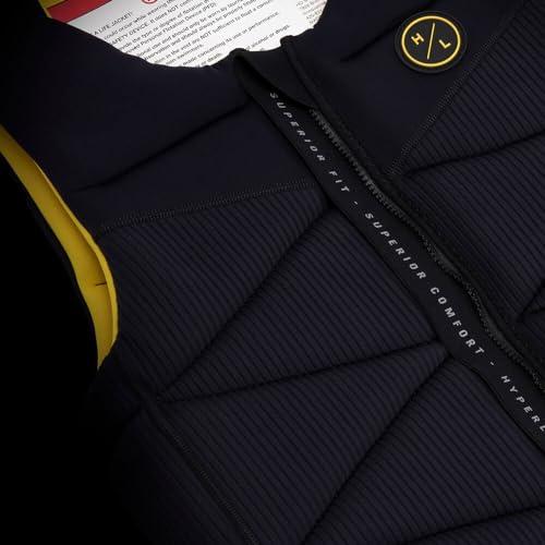 【訳あり品】 ハイパーライト・ライオットNCGAメンズウェイクボードベストブラック/イエローSz M 【OCQ7267235389】(25351円)