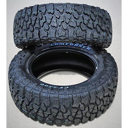 コンフォーサーCF 3300 M/T泥オフロード軽トラックラジアルタイヤ35 X 12.50 R 20 LT 35 X 12.50 X 20 35 X 12.50-20 125 QロードレンジF LRF 12プライBSW黒 外装、ボディパーツ