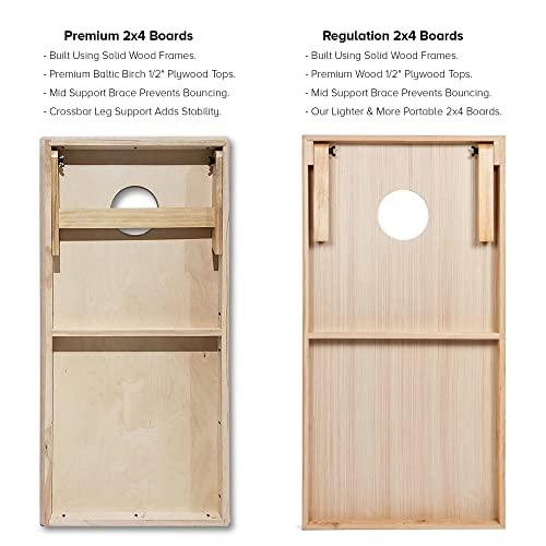 海外品 アメリカンフラッグフィッシュコーンホールボード-規定サイズ2 x 4-ボードと8つのコーン充填袋を含む 【I2050507737】(71530円)