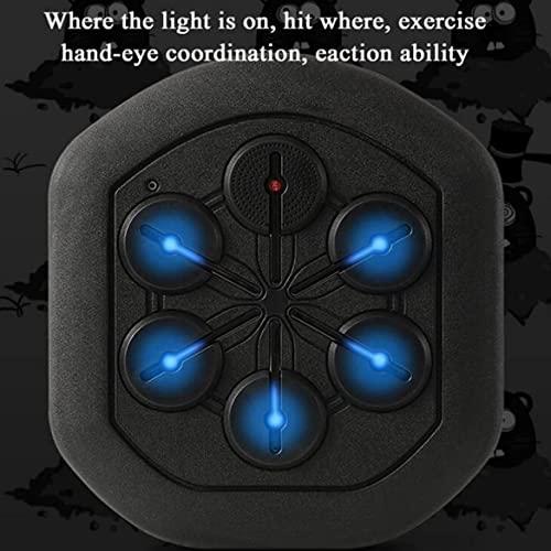 ［即日発送］ ミュージックボクシングマシーン壁面装着型、スマートターゲット室内ボクシングマットボクシンググローブ付、ボクシングリアクションターゲット成人用ボクシ 【IQY7753905192】(27049円)