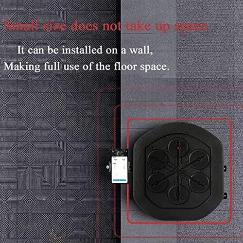 ［即日発送］ ミュージックボクシングマシーン壁面装着型、スマートターゲット室内ボクシングマットボクシンググローブ付、ボクシングリアクションターゲット成人用ボクシ 【IQY7753905192】(27049円)