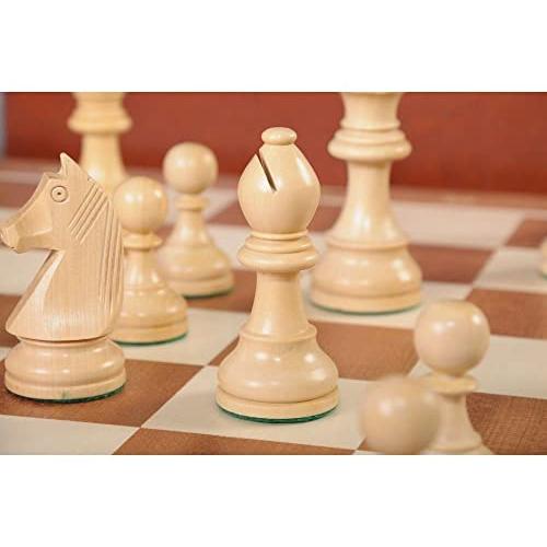 ブランド クイーンズ・ギャンビットにインスパイアされたチェスセット、ボックス、ボードの組み合わせ (ゴールデン・ローズウッド&ナチュラル・ボックスウッド) 【1974207727】(68869円)