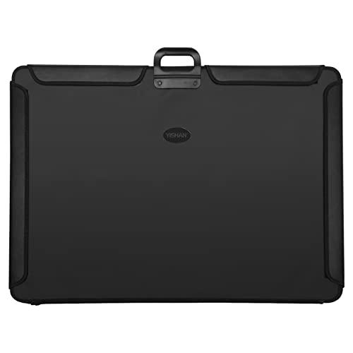 YISHANポータブルジグソーパズルテーブルボード、収納用標準パズルケース、パズルマット、パズルキーパーキャディセーバー仕分けトレー付、滑り止め面、大 YISHANポータブルジグソーパズルテーブルボード 収納用標準パズルケース パズルマット パズルキーパーキャディセーバー仕分けトレー付 滑り止め面