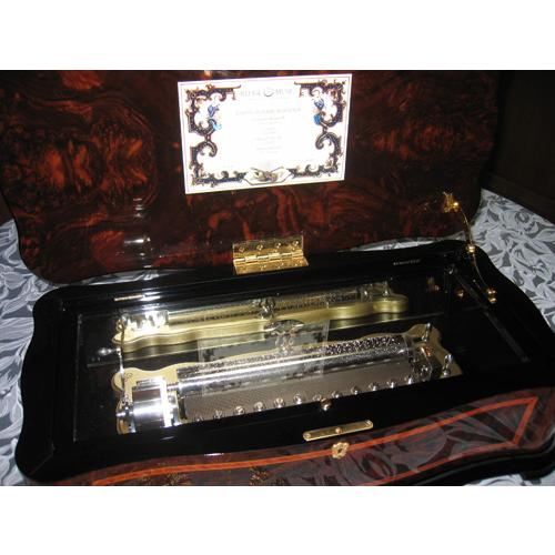 オルゴール カーテル 144弁 (筋模様象嵌) : オルゴール専門店 オルゴール カーテル 144弁 (筋模様象嵌) : オルゴール専門店