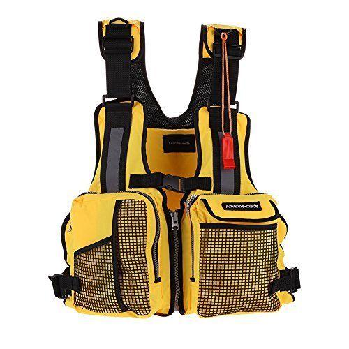 超格安価格 釣り フィッシングベスト ライフジャケット フローティングベスト 多機能 マルチポケット 呼び子付き 反射ストリップ 強い浮力 調節可能 大 Materialworldblog Com