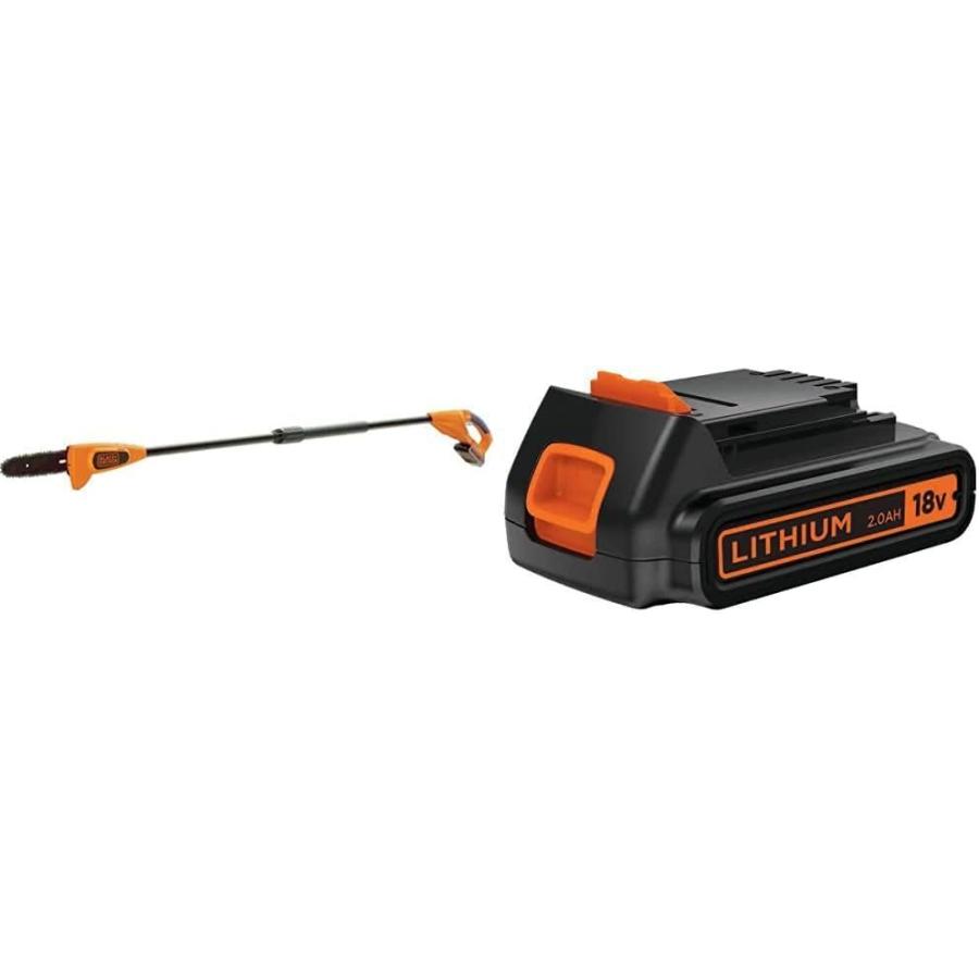 日本限定 ブラックアンドデッカー 保護メガネ、収納バッグ、エクステンションポール、六角レン GPC1820LN 18V 充電式 高枝ポールチェーンソー 散水ホース、リール 日本限定 ブラックアンドデッカー 保護メガネ、収納バッグ、エクステンションポール、六角レン GPC1820LN 18V 充電式 高枝ポールチェーンソー 散水ホース、リール