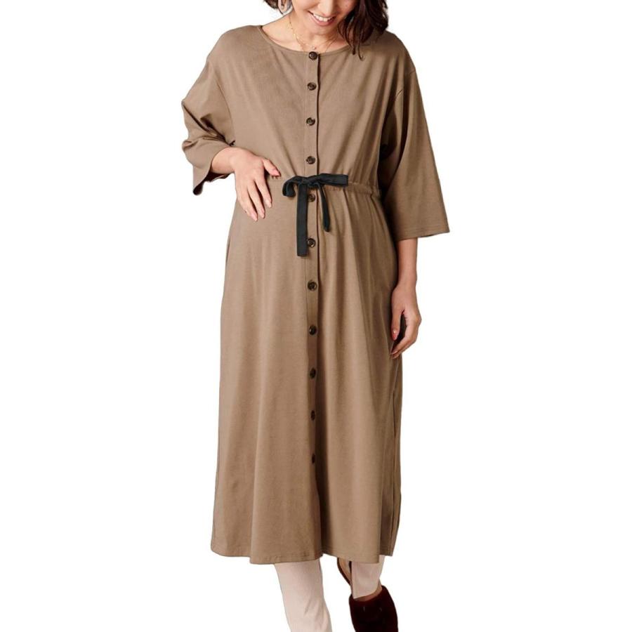 Sale 58 Off Sweet Mommy マタニティパジャマ ワンピース 前開き 部屋着 ルームウェア リラックスウェア シルキーコットン べっ甲ボタン ベロ Cisama Sc Gov Br