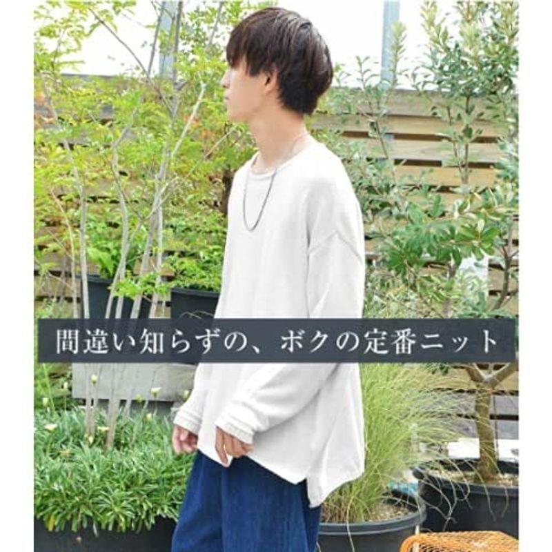 Sale 99 Off マイノリティ Minority コットンルーズニット ニット メンズ セーター ニットセーター ゆるニット オーバーサイズ Cisama Sc Gov Br