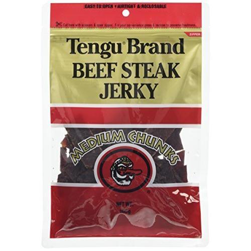全国宅配無料 Tengu テングビーフジャーキー ミディアムチャンク レギュラー 国産品 160g 5袋 新品 Turningheadskennel Com