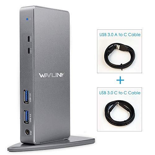 WAVLINK USB3.0ドッキングステーション 縦置き Windows および Mac 用 - デュアルモニター HDMI DVI ポート ギガビット イ｜akozushop｜07