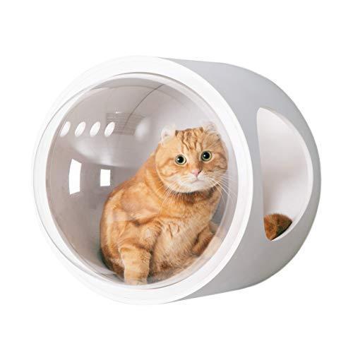 Ikeaイケア通販 Myzoo 宇宙船ハウス ペット用ベッド 壁付け対応 床置き対応 お手入れ簡単 天然素材 空気穴にて四季対応 全猫種 小型犬 全年齢対応 Gamma ホワイト 右開き 激レア Www Jerad Org