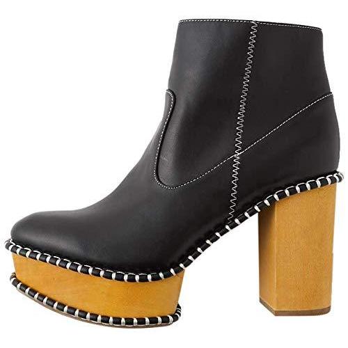 21福袋 ブーツ Sole Wood ブーツ 靴 マウジー Moussy マウジー 010cas52 6600 レディーズ ブラック S ブーツ
