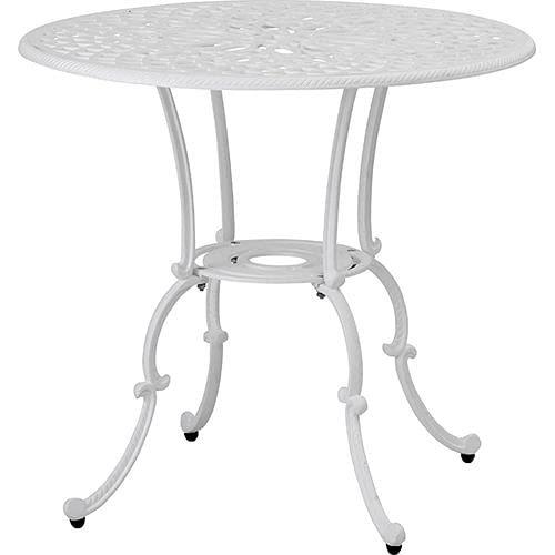 タカショーtakasho庭家具 フロール ガーデンテーブル ガーデンテーブル ホワイト ガーデンファニチャー 庭 ガーデニング A B08t64lmv8 Akozushop Igf T05w セール最激安