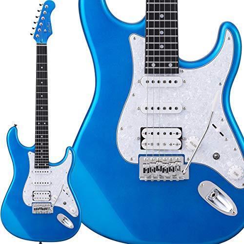 Laidback Lst 3hz Metalic Blue Pearl レイドバック Pearl A B08w8lw5n5 レイドバック Akozushop エレキギター Lst 3hz ストラトタイプ 女の子向けプレゼント集結