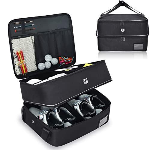 Jaffzora Golf Trunk Organizer 2 Layers Waterproof Car Golf Locker