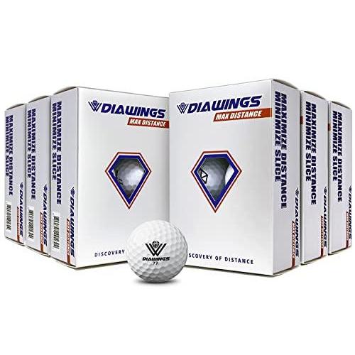 Diawings Max Distance Golf Balls for Maximum Distance Anti Slice Low