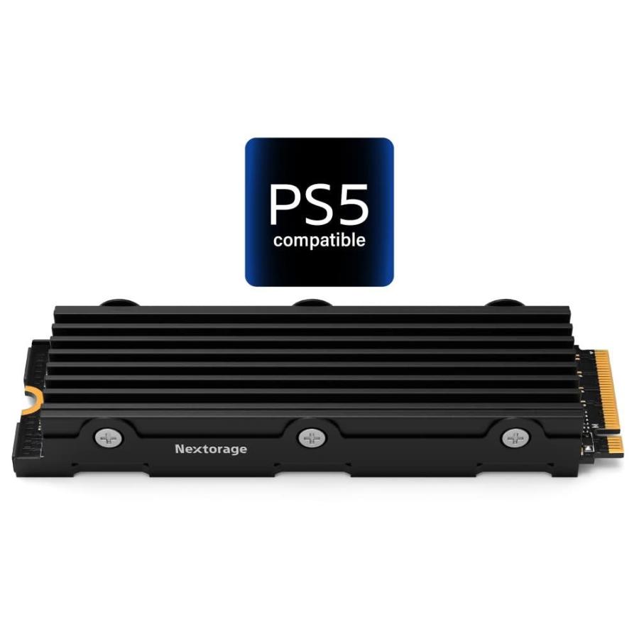 NEMPA2TB/N SYM PS5動作確認済みM.2 ヒートシンク 一体型 2280 PCIe 4.0 NVMe SSD Apex Legends動