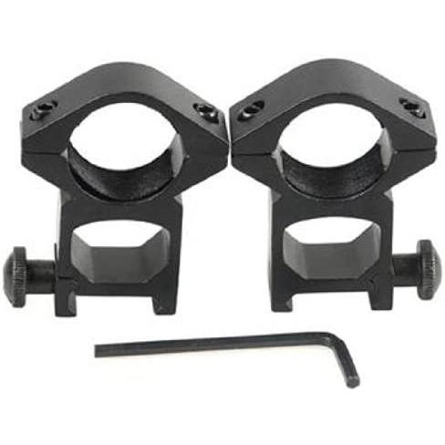 マウントリング ベース対応幅20mm リング径25.4mm 1インチ 全高57mm