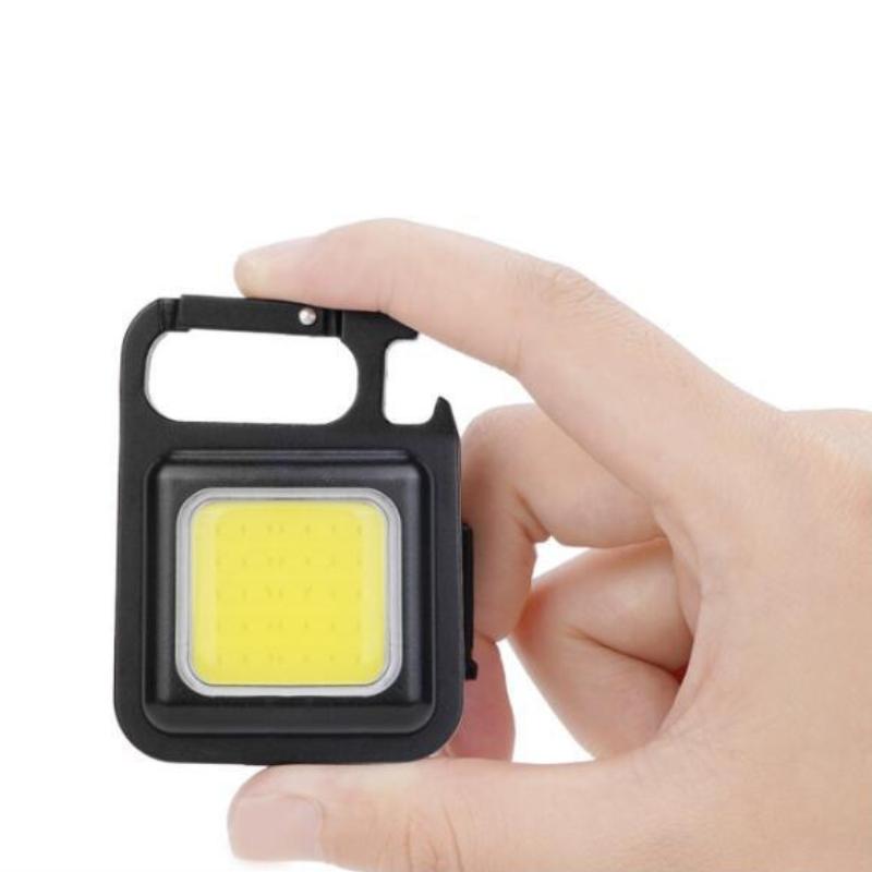 LEDライト 懐中電灯 ランタン LED投光器 屋外 防水 充電式 COB USB 作業 小型 ミニ アウトドア 可動スタンド キャンプ 照明 軽量 ワーク 防災 キーホルダー | ブランド登録なし | 06