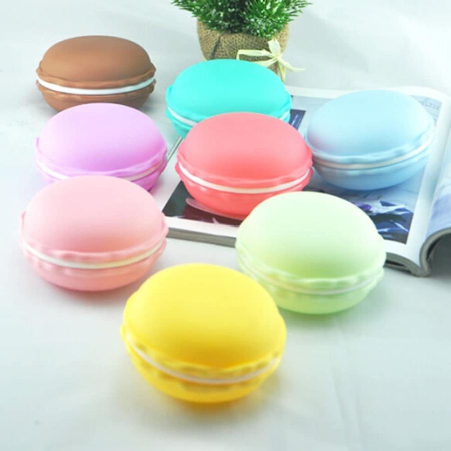 マカロン 小物収納ポーチ 食品サンプル 6色セット ツーインワン