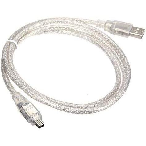 USB オス to Firewire IEEE 1394 4ピン iLink アダプタ コード ケーブル for Sony dcr ...