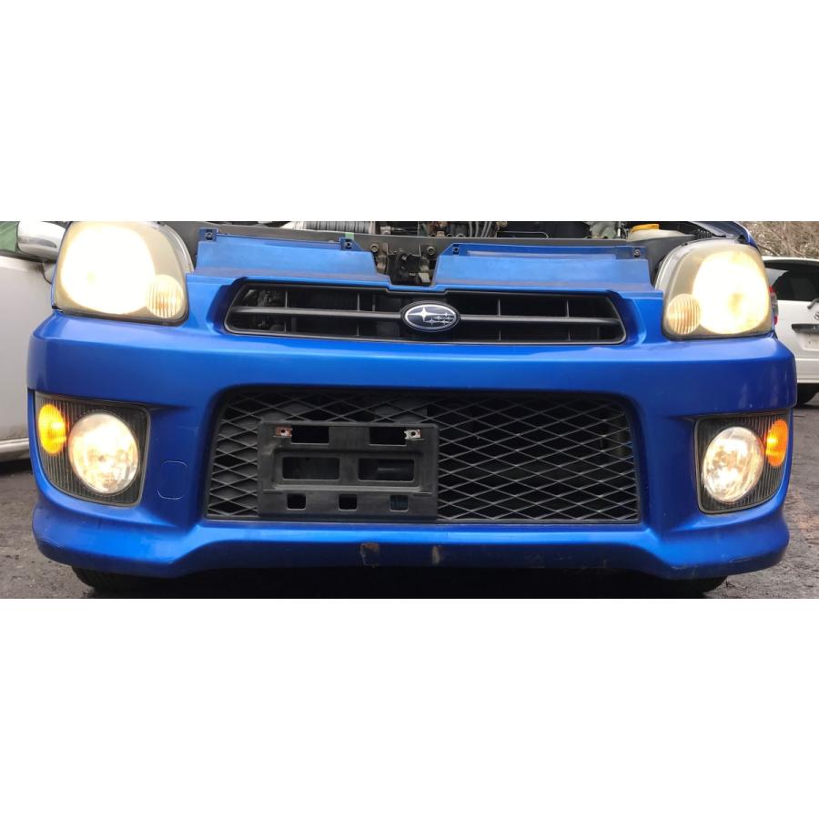 スバル プレオ RS TA-RA1 フロントバンパー グリル、フォグランプ付