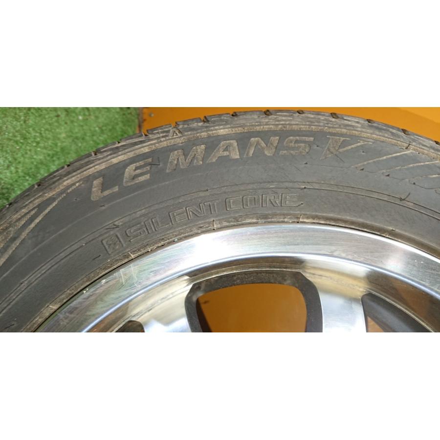 無限 MUGEN タイヤ アルミホイール 4本セット 社外 DUNLOP 185/60R15 
