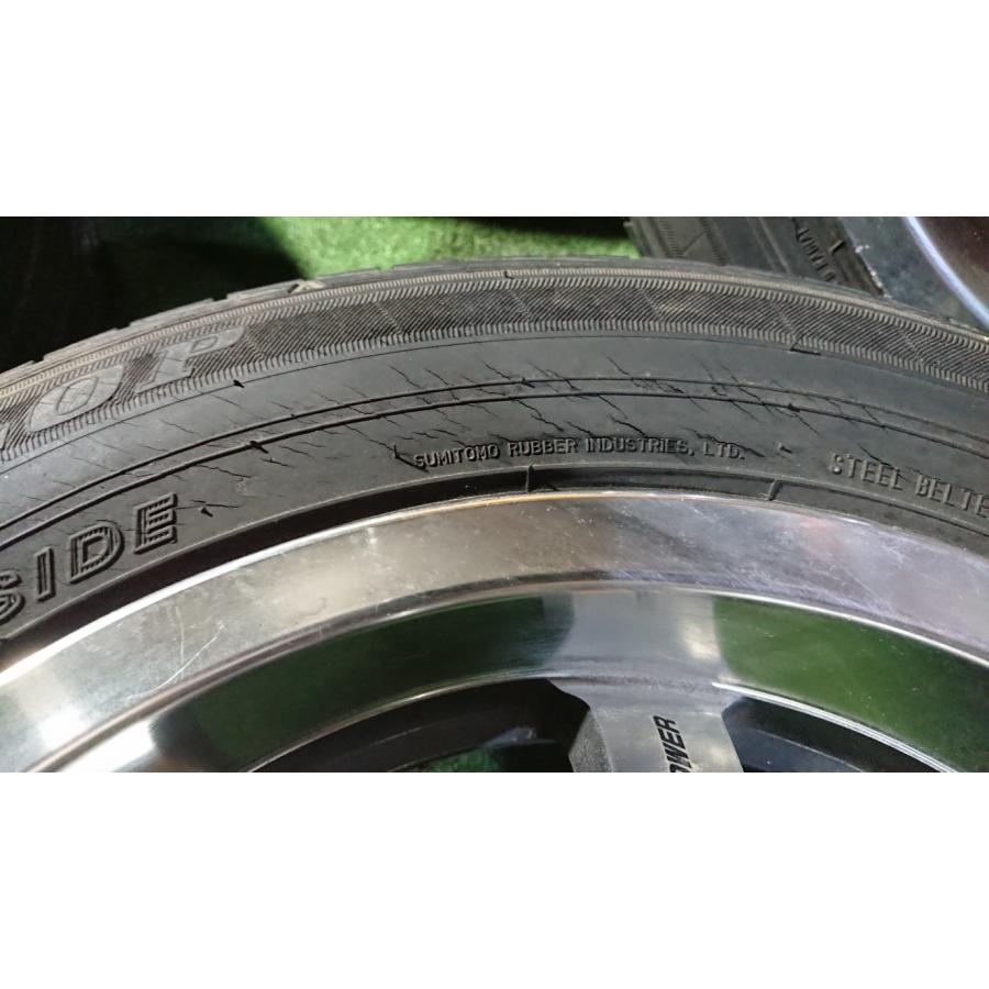 無限 MUGEN タイヤ アルミホイール 4本セット 社外 DUNLOP 185/60R15 
