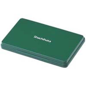 (お得セット×20) シヤチハタ スタンプ台 HGN4G 特大形 緑