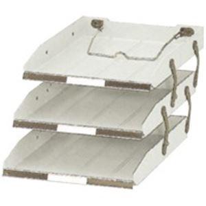 (お得セット×5) エヌケイ オープントレー 350P A4 ネオグレー