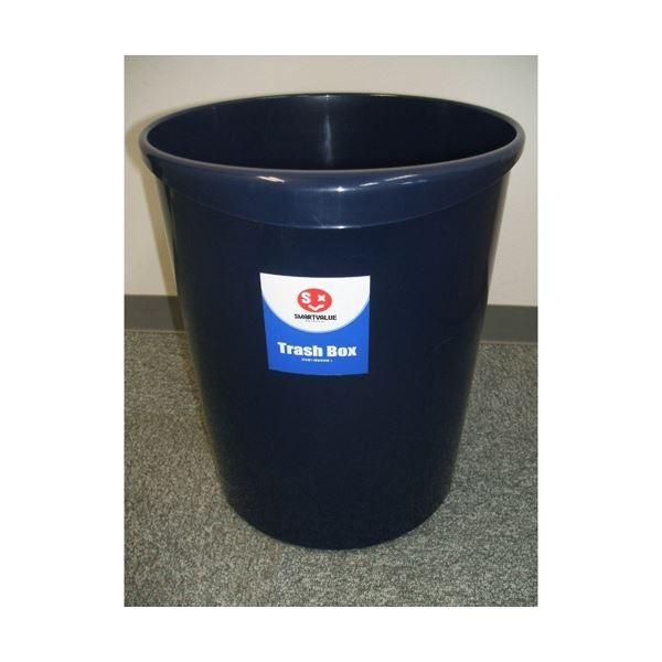 【SALE／60%OFF】 (まとめ) N151JB(×10) ブルー 持ち手付きゴミ箱丸型8.1L スマートバリュー ゴミ箱、ダストボックス