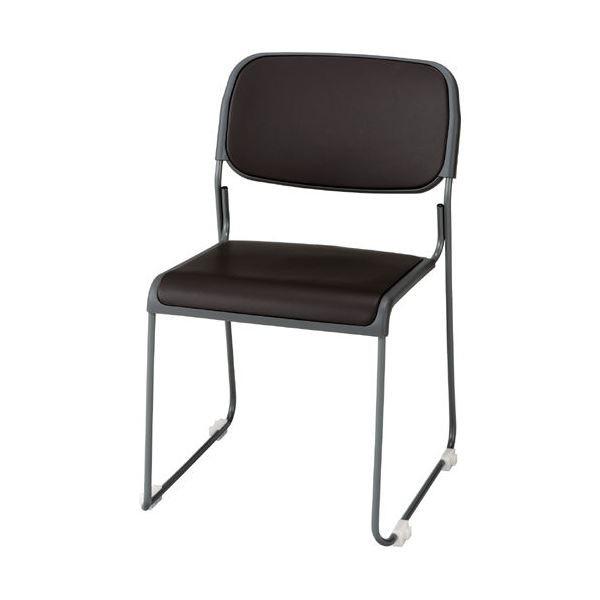 事務用チェア | ジョインテックス 会議イス FRKT2LN BR ブラウン