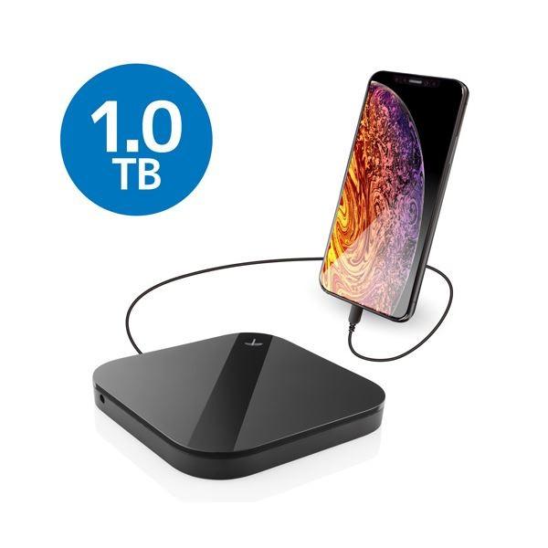エレコム ELECOM Portable Drive USB3.0 1TB Black/スマートフォン用 ELPSHU010UBK