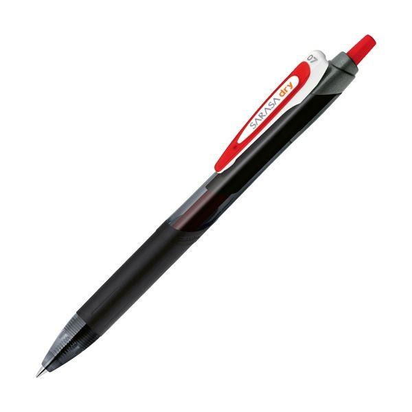 超話題新作 (まとめ) ゼブラ ジェルボールペン サラサドライ0.7mm 赤 JJB31R 1本 (×50) 万年筆