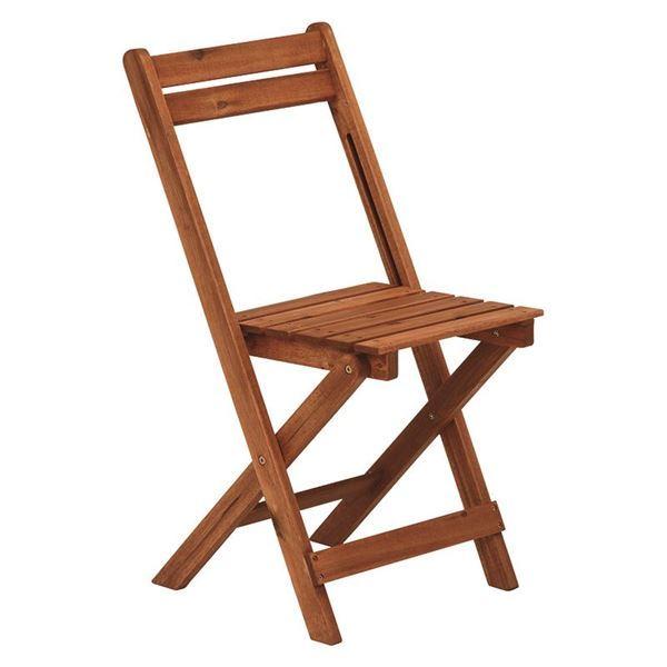 折りたたみ椅子 2脚セット 幅38.5×奥行48×高さ81×座面高43cm 木製 折りたたみ式 ガーデンチェア ベランダ ウッドデッキ