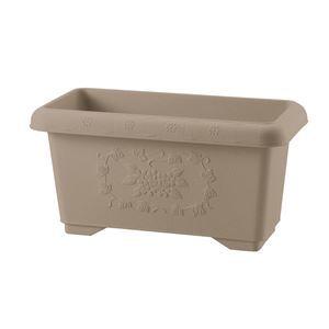 (20個セット) 深型 植木鉢/プランター (45型 ブラウン) 約幅45.5cm 日本製 リッチェル ハナール (ガーデニング用品)