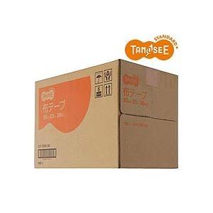 【高額売筋】 (まとめ)TANOSEE 布テープ 50mm×25m 30巻 その他梱包用テープ