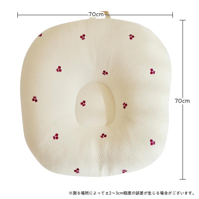 専用ケース付 吐き戻し防止 吐き戻し 防止 枕 クッション 出産祝い ベビー枕 ベッド カバー 洗える 新生児 まくら 斜面枕 Cカーブ ベビー用品 ロトトクッション｜akskyplaza｜07