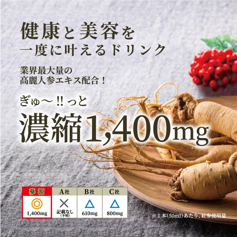 高麗人参 ドリンク 国産 參源 2箱 12本入 送料無料 高麗人参エキス 