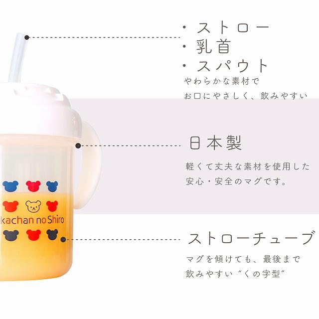食器＆マグセット 日本製 ベビー食器　離乳食 調理セット マグ スパウト トリコロール シンプル ベビーギフト 贈り物 …の画像