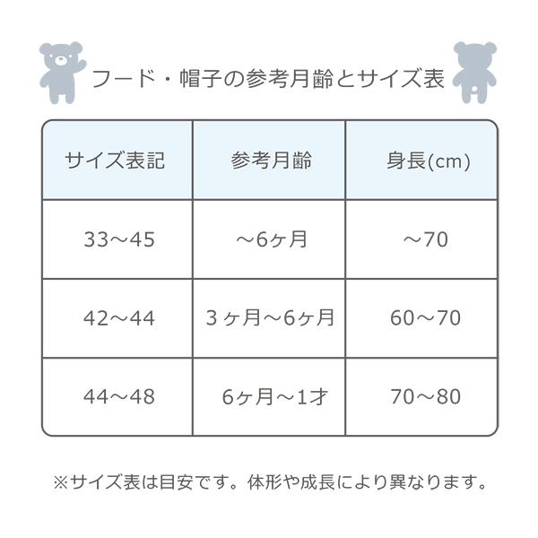 フード 赤ちゃん 帽子 新生児 新生児フード 日本製 オーガニックコットン ボーダー 男の子 女の子 赤ちゃんの城｜aksr｜08