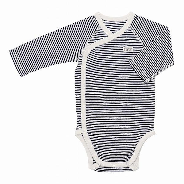 ベビー肌着 長袖 長袖ロンパース 日本製 赤ちゃん 70 ボディ肌着 長袖ミニオール フライス 春 秋 冬 ボーダー ルームウェア ナイトウェア 赤ちゃんの城 3598 赤ちゃんの城yahoo 店 通販 Yahoo ショッピング