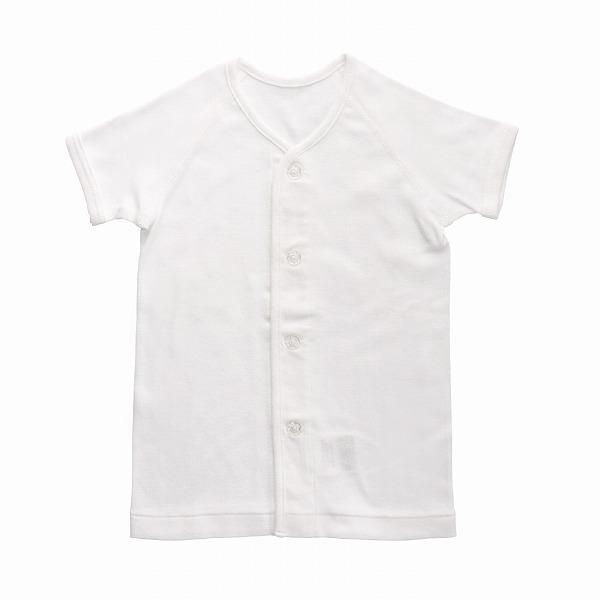 ベビー肌着 70 80 日本製  サイズ肌着 半袖 前開き 綿100% ボディシャツ シャツ肌着 子供 子ども 肌着 赤ちゃんの城 | 赤ちゃんの城 | 03