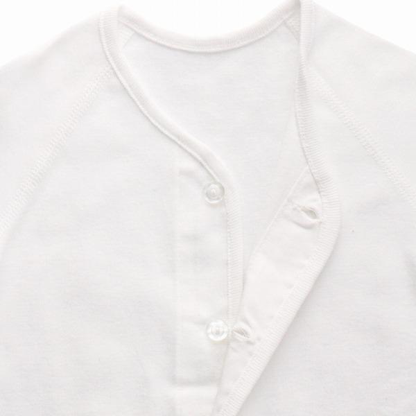 ベビー肌着 70 80 日本製  サイズ肌着 半袖 前開き 綿100% ボディシャツ シャツ肌着 子供 子ども 肌着 赤ちゃんの城 | 赤ちゃんの城 | 05