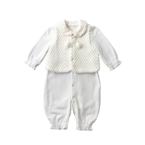 日本製 お宮参り セレモニー セレモニードレス ハニーベロア 春 秋 冬 男の子 女の子 退院 お食い初め 出産準備 出産祝い | 赤ちゃんの城 | 01