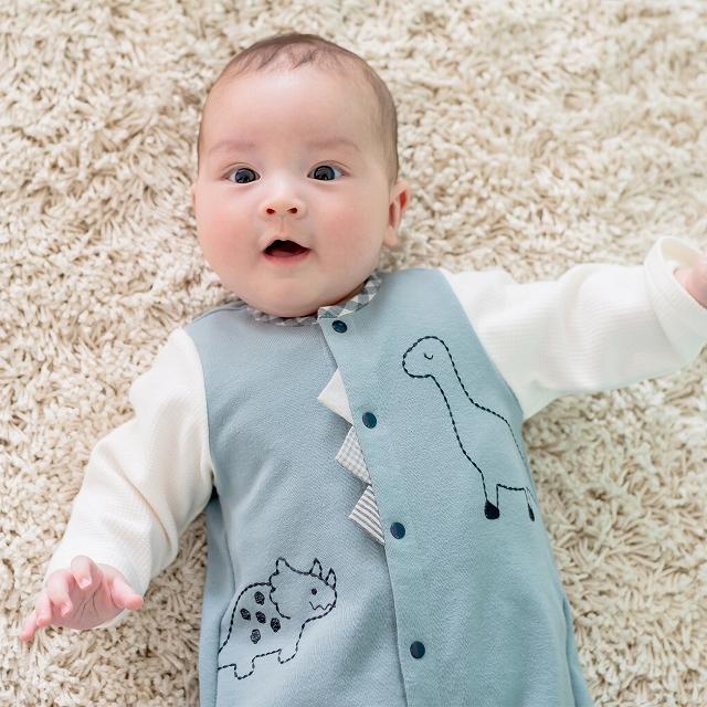 赤ちゃんの城 ツーウェイオール 日本製 春 秋 冬 新生児 ベビー服
