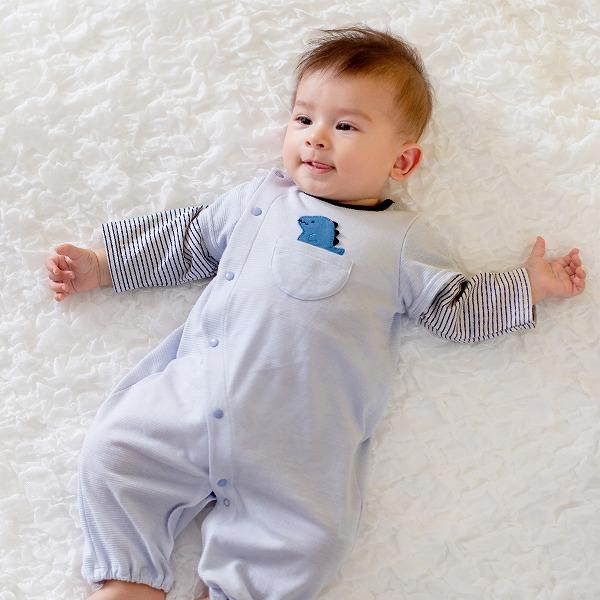赤ちゃんの城 ツーウェイオール 日本製 50〜70 春 夏 新生児 ちび